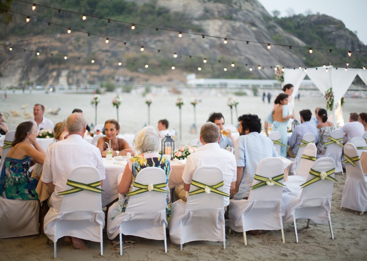 Thebeachatanantasila restaurant khow takiab beach huahin wedding